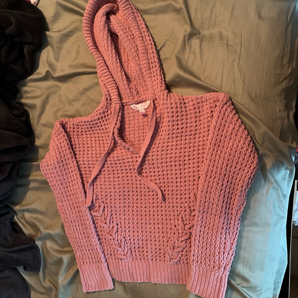 Pink Knit Women's Sweater